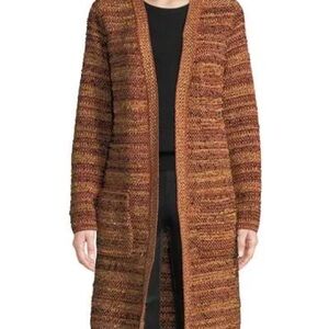 M Missoni Metallic Knit Cardiganan